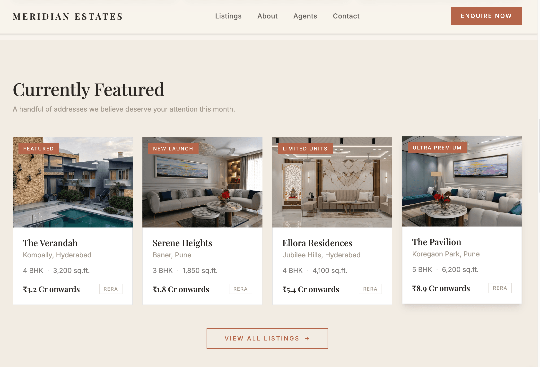 Listings Flow